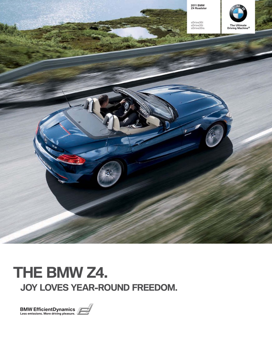 2011 BMW Z4 Brochure Page 19